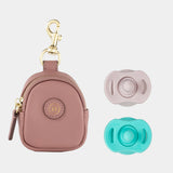 Little Pouch Charm for Diaper Bag in Mauve