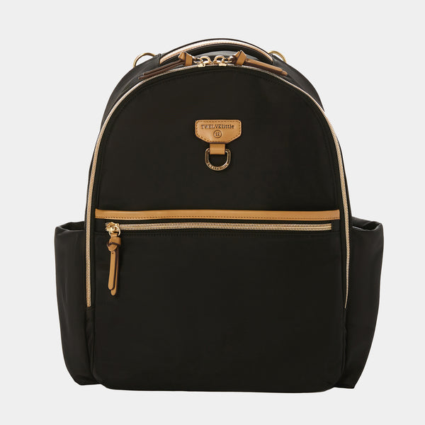 Midi-Go Diaper Bag Backpack in Black/Tan *SOLD OUT, BUT AVAILABLE ON AMAZON*