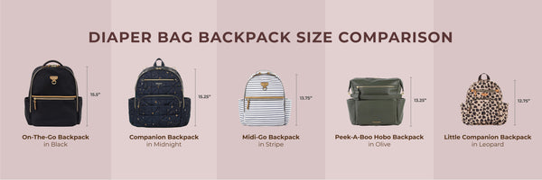 Diaper Bag Backpack Comparisons