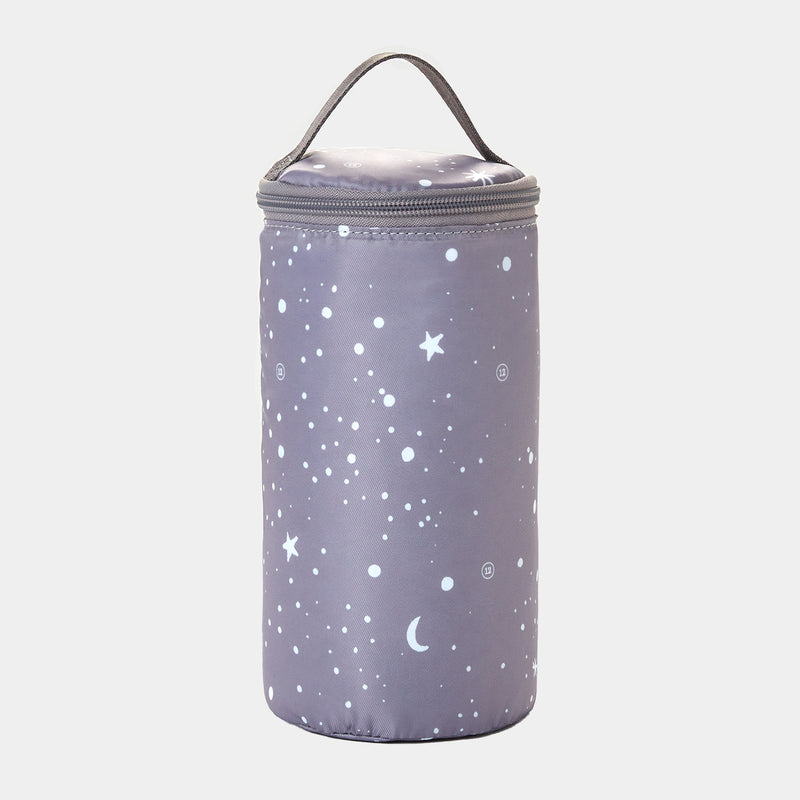 Insulated Bottle Pouch in Star Lining