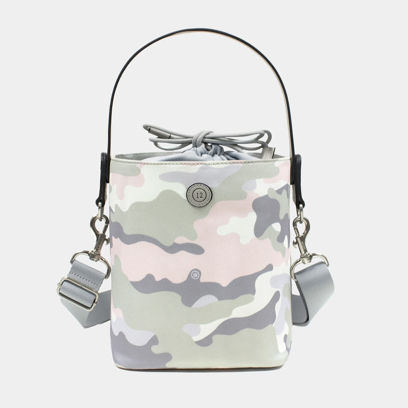 On-The-Go Insulated Bottle Bag in Blush Camo