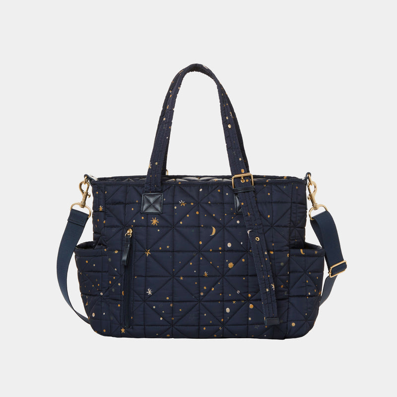 Carry Love Diaper Bag Tote in Midnight Print 3.0