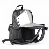 Unisex Courage Diaper Bag Backpack in Charcoal
